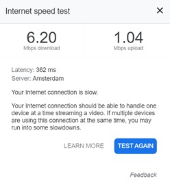 speed test 3