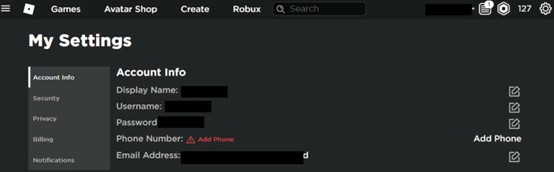 Name - Roblox