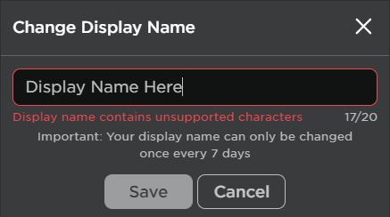 How to Change Your Display Name in Roblox