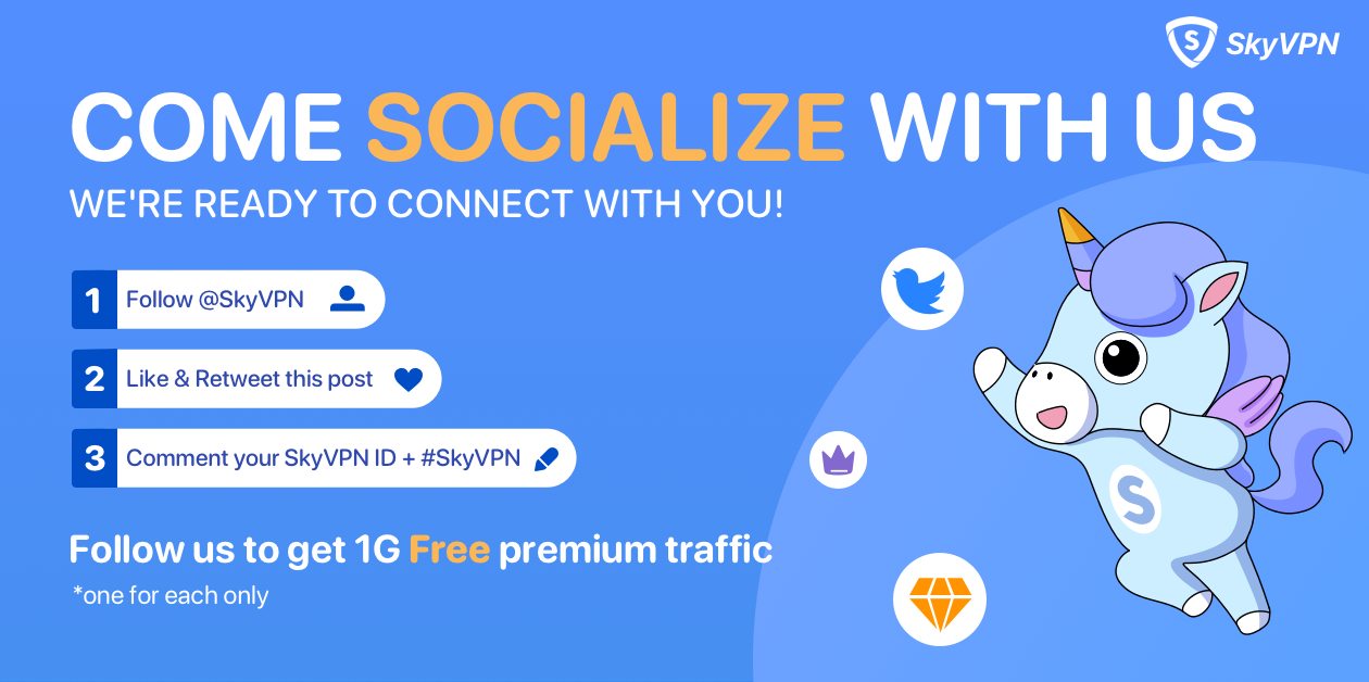 social with skyvpn