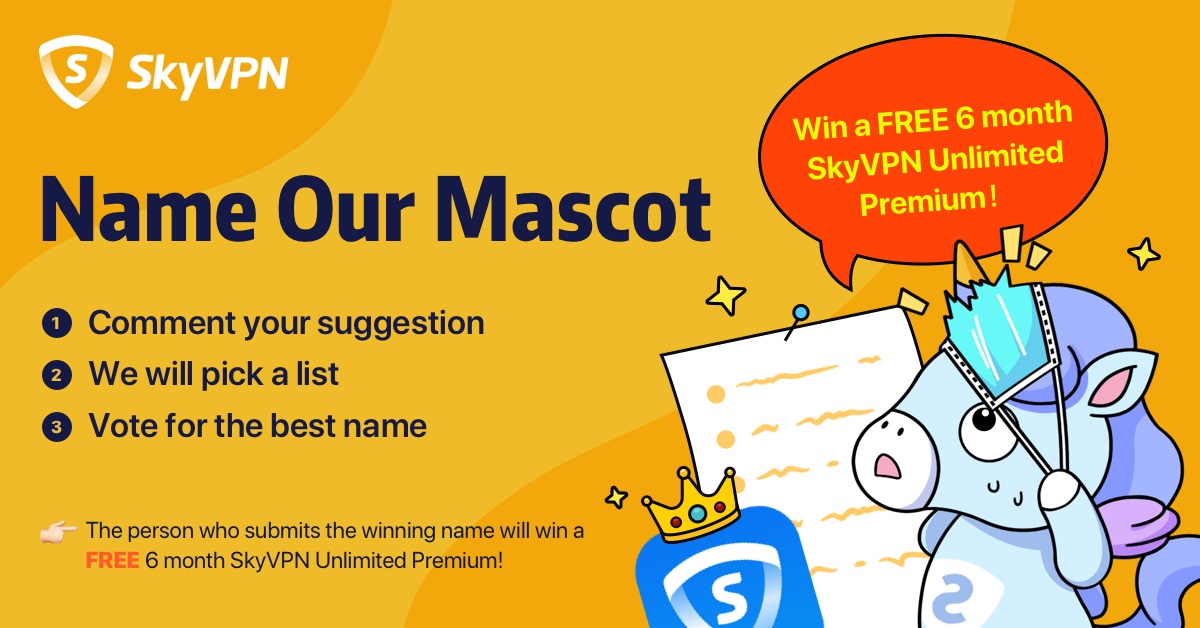 name skyvpn mascot